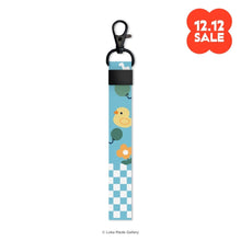 Load image into Gallery viewer, Comeow Strap 'Baby Blue Sunshine' - Short Lanyard