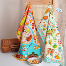 Load image into Gallery viewer, Doodle Land: I Love Melaka - Tea Towel