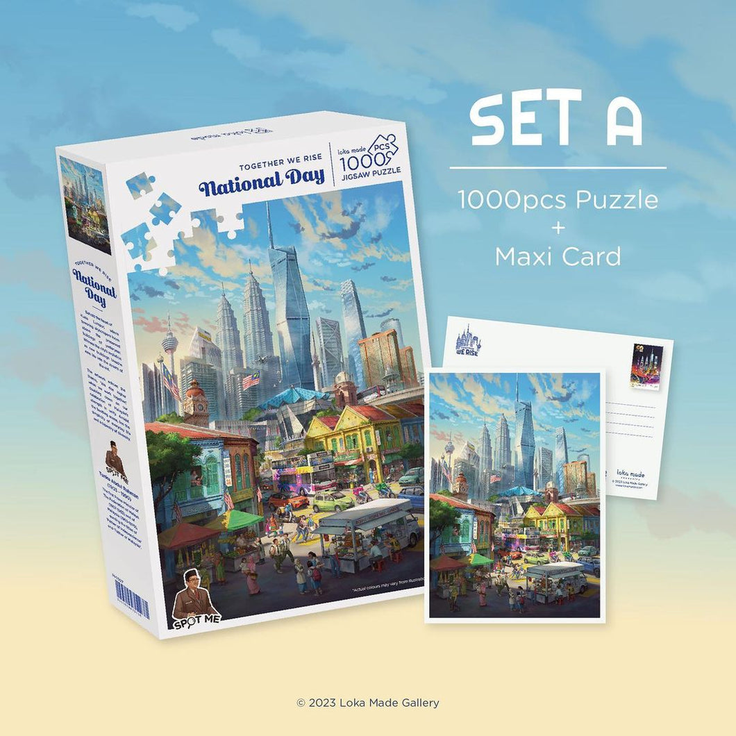 Together We Rise Set A (Puzzle + Maxi Card)
