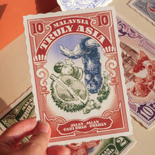 Load image into Gallery viewer, Malaysia Truly Asia: Jalan-jalan Cari Buah-buahan - Shaped Postcard