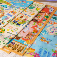 Load image into Gallery viewer, Doodle Land: I Love Melaka - Tea Towel