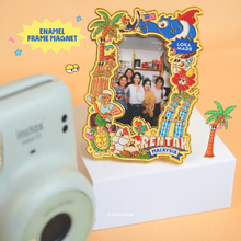 Load image into Gallery viewer, Rentak Malaysia: Loka Travel Malaysia - Enamel Magnet Photo Frame