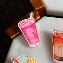 Load image into Gallery viewer, Minum-minuman 'White Coffee & Air Bandung' - Deco Acrylic Pin