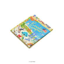 Load image into Gallery viewer, Doodle Land: Have A Super Cool Day in Kuala Lumpur - Tea Towel