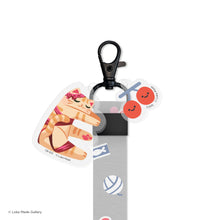 Load image into Gallery viewer, Comeow Strap 'Neko Mouse' - Short Lanyard