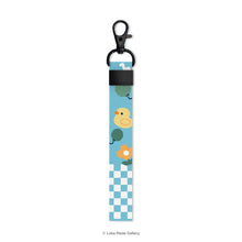 Load image into Gallery viewer, Comeow Strap 'Baby Blue Sunshine' - Short Lanyard