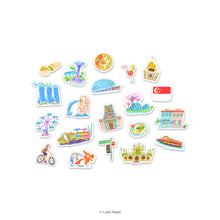 Load image into Gallery viewer, Doodle Land: Vibes On Singapore 1 - Deco Sticker