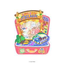 Load image into Gallery viewer, Doodle Land: Lepak Around Melaka - Deco Sticker