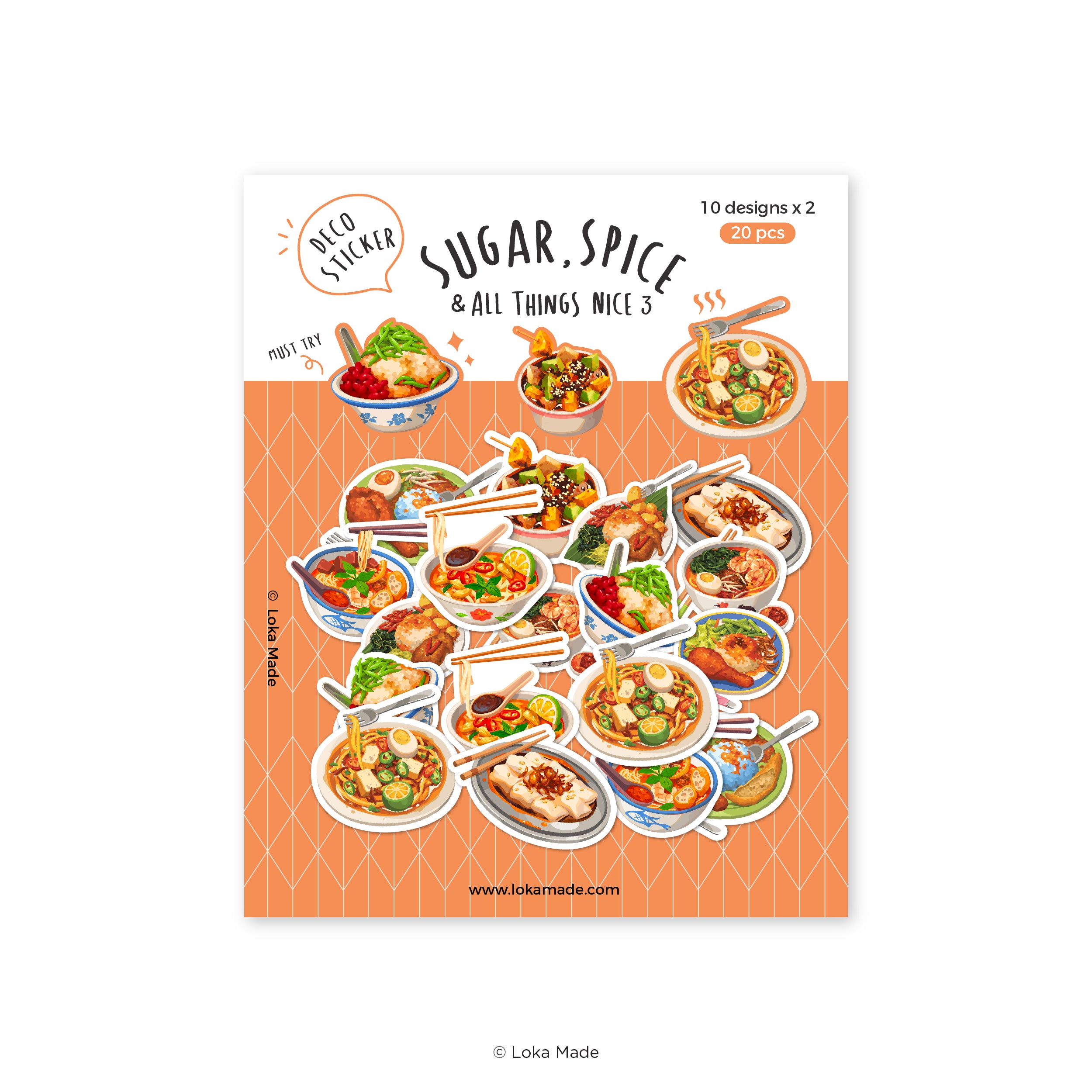 Image 497: Sugar, Spice & All Things Nice 3 - Deco Sticker