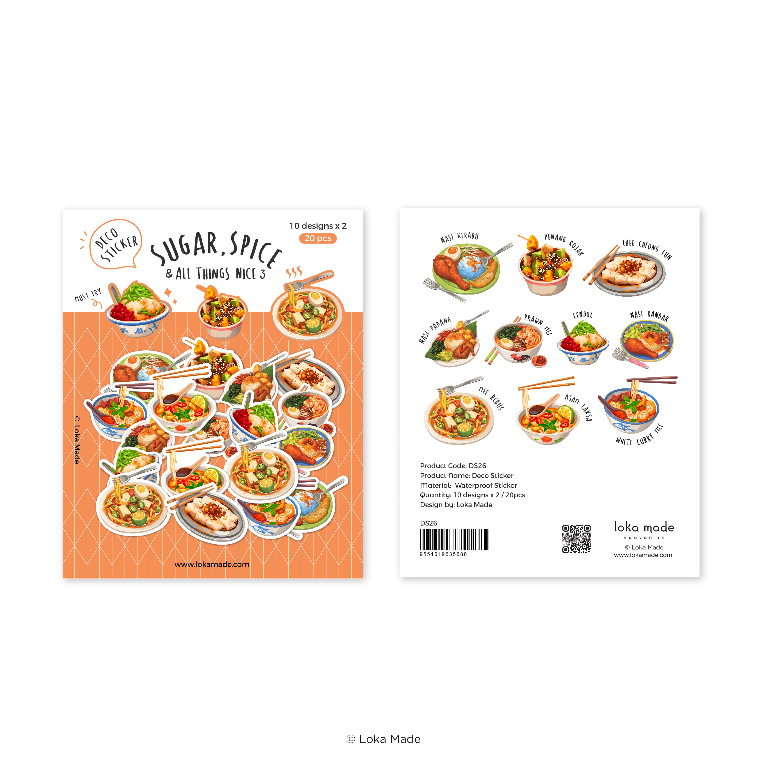Image 498: Sugar, Spice & All Things Nice 3 - Deco Sticker