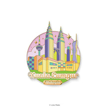 Load image into Gallery viewer, Starlit KL - Enamel Magnet
