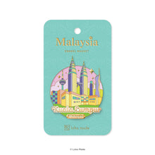 Load image into Gallery viewer, Starlit KL - Enamel Magnet