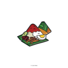 Load image into Gallery viewer, Loka Pin 'Nasi Lemak' - Enamel Pin
