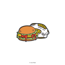 Load image into Gallery viewer, Loka Pin 'Ramli Burger' - Enamel Pin
