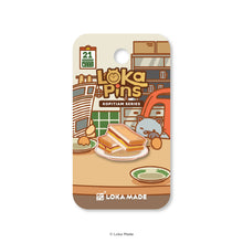 Load image into Gallery viewer, Loka Pin 'Kaya Toast' - Enamel Pin