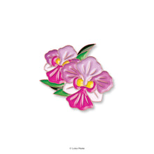 Load image into Gallery viewer, Loka Pin 'Orchid' - Enamel Pin