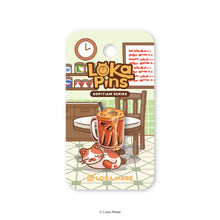 Load image into Gallery viewer, Loka Pin 'Kopi Ais' - Enamel Pin