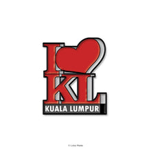 Load image into Gallery viewer, Loka Pin 'I Love KL' - Enamel Pin