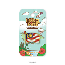 Load image into Gallery viewer, Loka Pin 'Jalur Gemilang' - Enamel Pin