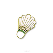 Load image into Gallery viewer, Loka Pin 'Shuttlecock' - Enamel Pin