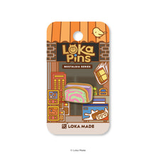 Load image into Gallery viewer, Loka Pin 'Ice Cream Sandwich' - Enamel Pin