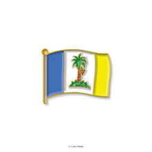 Load image into Gallery viewer, Loka Pin 'Penang Flag' - Enamel Pin