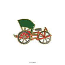 Load image into Gallery viewer, Loka Pin 'Trishaw' - Enamel Pin