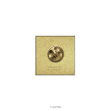 Load image into Gallery viewer, Loka Pin 'Blue Rose Tile' - Enamel Pin