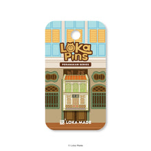 Load image into Gallery viewer, Loka Pin 'Heritage House Green' - Enamel Pin