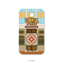 Load image into Gallery viewer, Loka Pin 'Crimson Bloom' - Enamel Pin