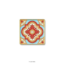 Load image into Gallery viewer, Loka Pin 'Crimson Bloom' - Enamel Pin