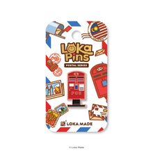 Load image into Gallery viewer, Loka Pin 'Malaysia Postbox' - Enamel Pin