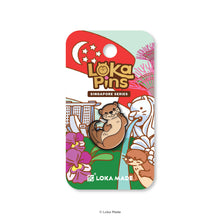 Load image into Gallery viewer, Loka Pin 'Otter' - Enamel Pin