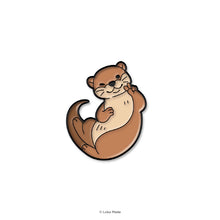 Load image into Gallery viewer, Loka Pin 'Otter' - Enamel Pin