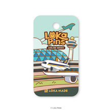 Load image into Gallery viewer, Loka Pin 'Singapore Airlines' - Enamel Pin