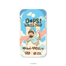 Load image into Gallery viewer, Loka Pin: Oops Who's That 'Michelangelo' - Enamel Pin