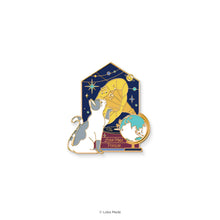 Load image into Gallery viewer, Bookshop Adventures 'Purring to the Stars' - Enamel Pin