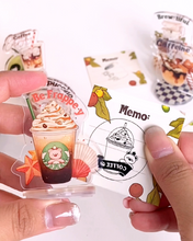 Load image into Gallery viewer, Coffeelogy 'Be-Frappey' - Standee Clip Stamp