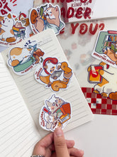 Load image into Gallery viewer, Luggage Sticker Reader Cat