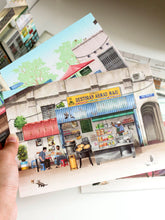 Load image into Gallery viewer, Pop Up Postcard: Street Delights