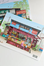 Load image into Gallery viewer, Pop Up Postcard: Small Town Warung