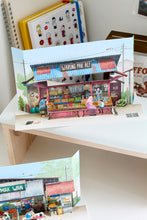 Load image into Gallery viewer, Pop Up Postcard: Small Town Warung