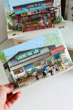 Load image into Gallery viewer, Pop Up Postcard: Small Town Warung