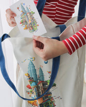 Load image into Gallery viewer, Kinokuniya x Loka Made &lt;Whimsical Bookstore&gt; Tote Bag
