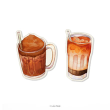 Load image into Gallery viewer, Minum-minuman '3 Layer Tea & Milo Dinosaur' - Deco Acrylic Pin