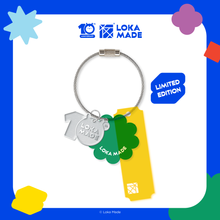 Load image into Gallery viewer, Loka Made 10th Anniversary - Acrylic Keycharms (Green)