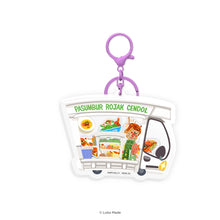 Load image into Gallery viewer, Yum-Yum Shaker ‘Rojak Truck’ - Shaker Keychain