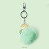 Sweet Tooth Pom Pom Keychain: Dureen Cream Puff (Green)