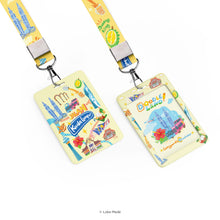 Load image into Gallery viewer, Doodle Land: Jalan Kuala Lumpur - Lanyard & ID Card Holder