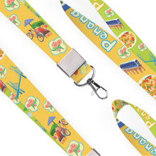 Load image into Gallery viewer, Doodle Land: Penang Bites & Sights - Lanyard & ID Card Holder